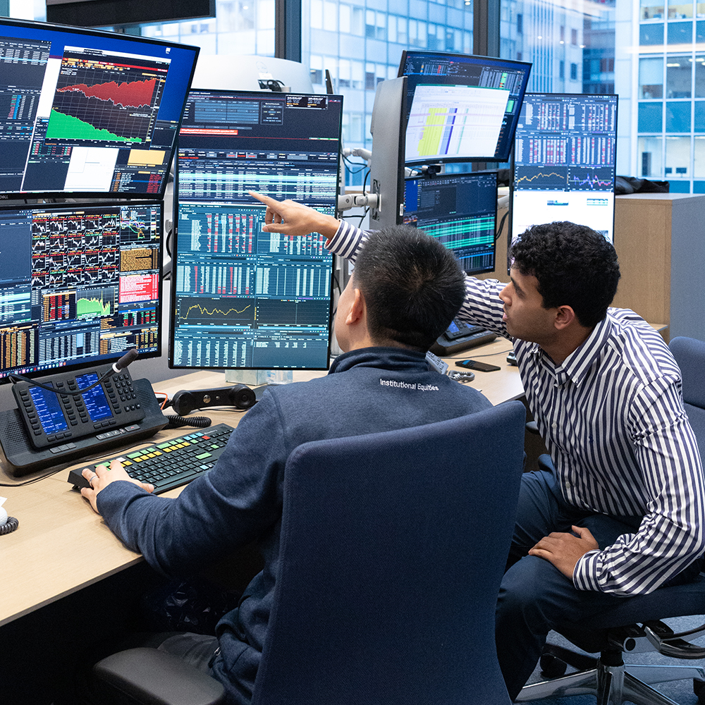 Trading floor